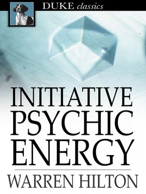 Initiative Psychic Energy - ebook